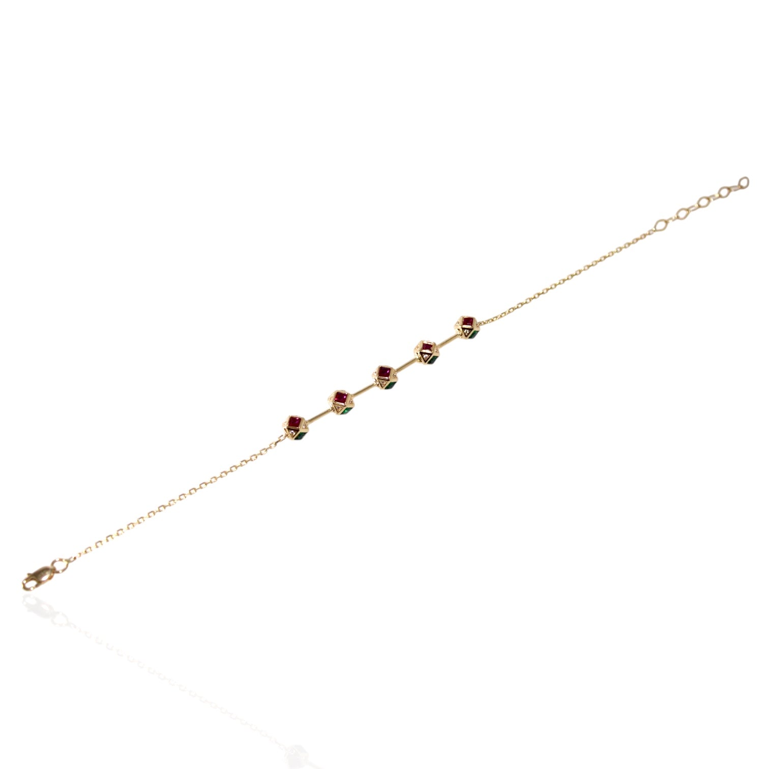 Bracelet Cuatro Vistas 14K Gold