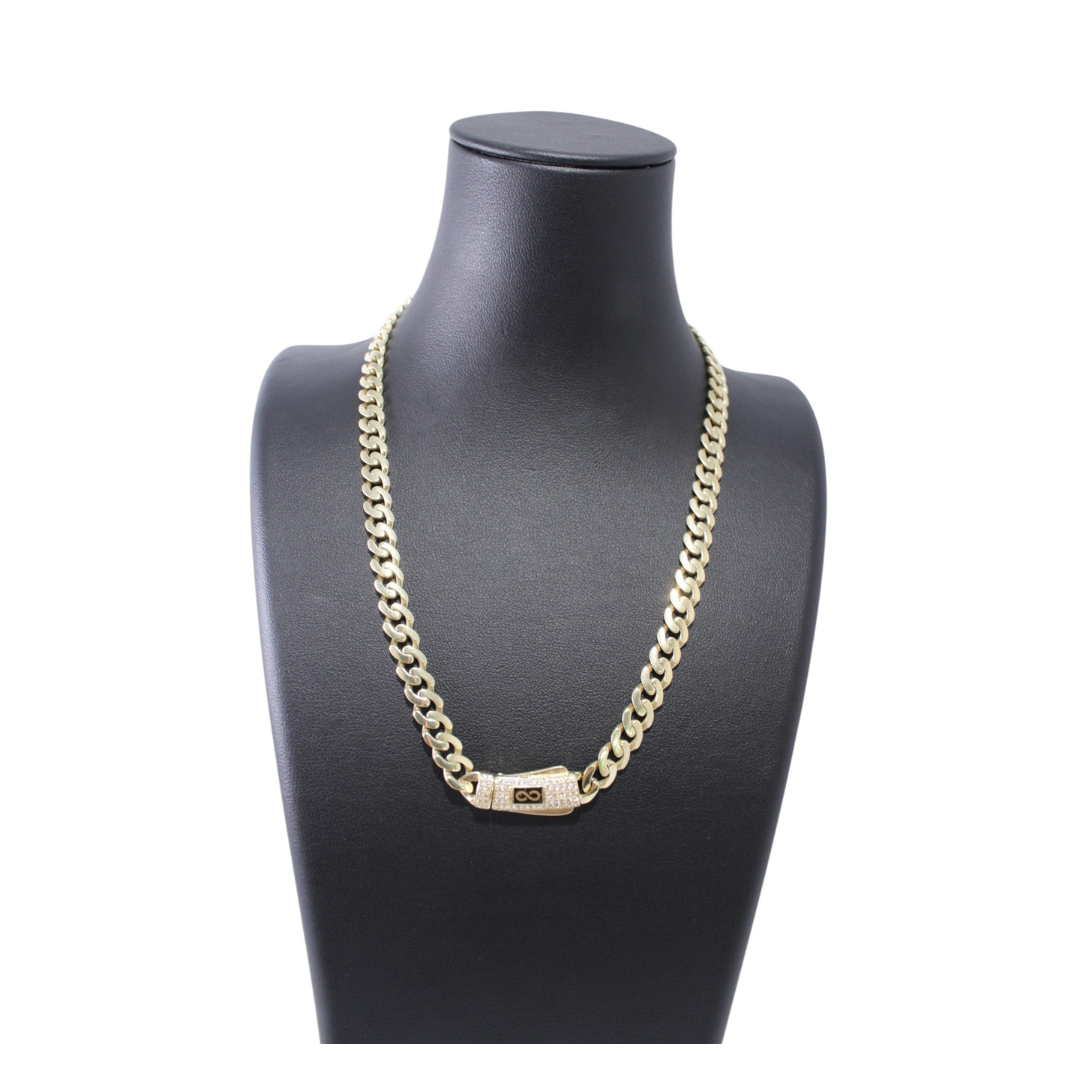 Gold Statement Monaco Style Chain