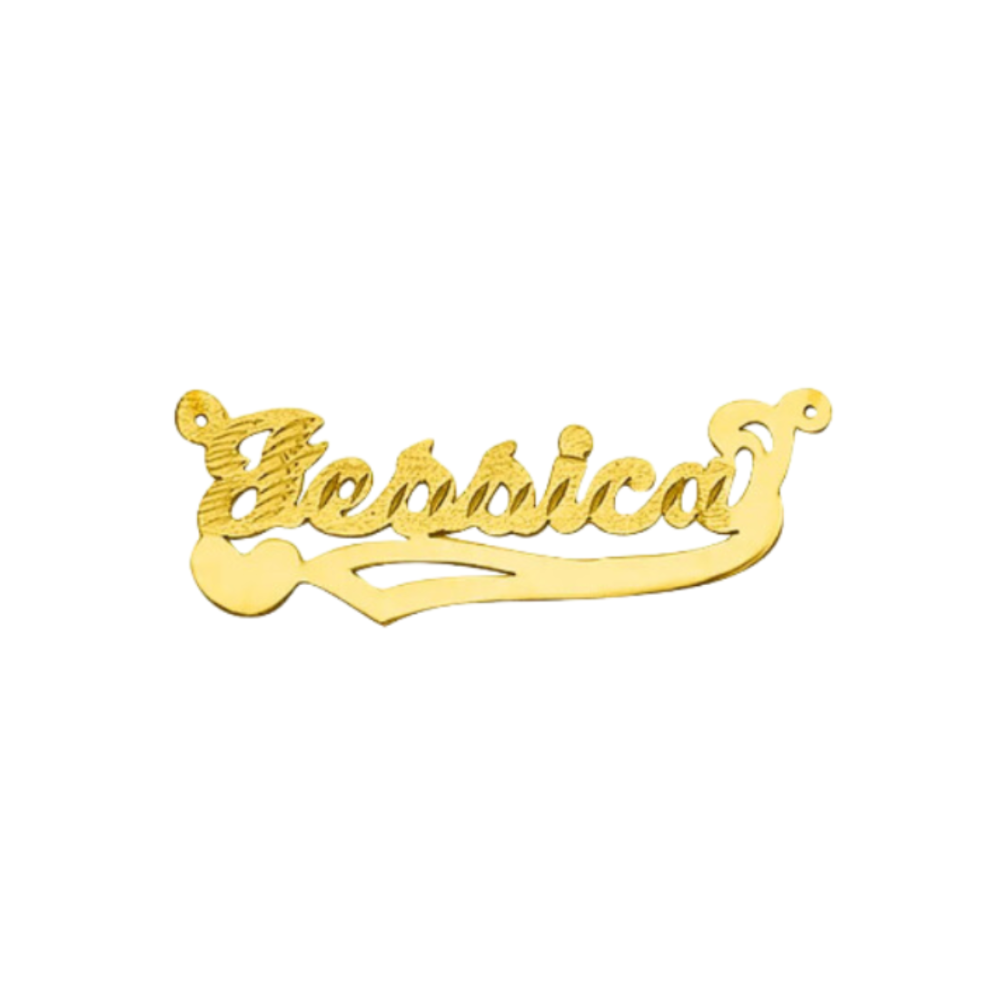 Custom Name Style Jessica 14k