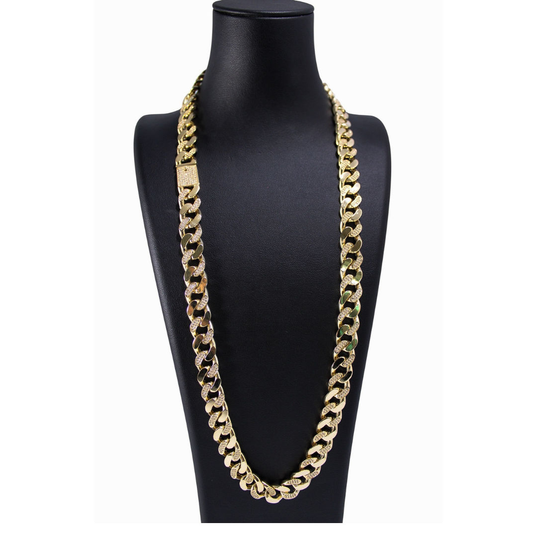 BLING CUBAN CHAIN CZ