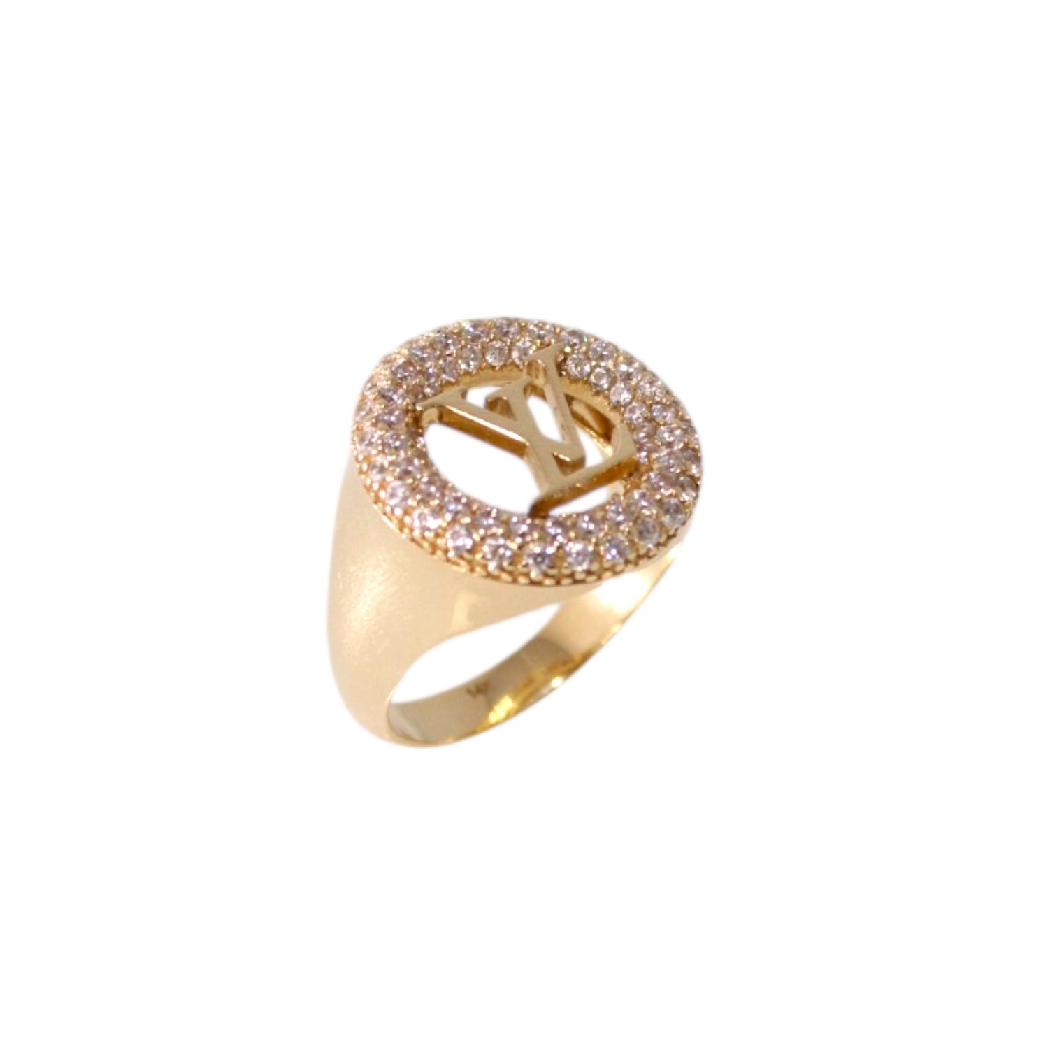 Luxury Seal Ring 14K Gold