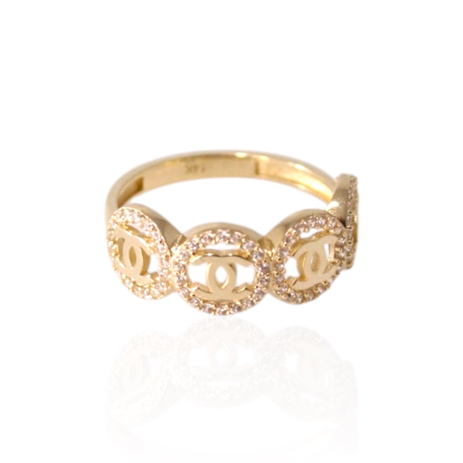 Belleza Eterna 14K Gold Ring