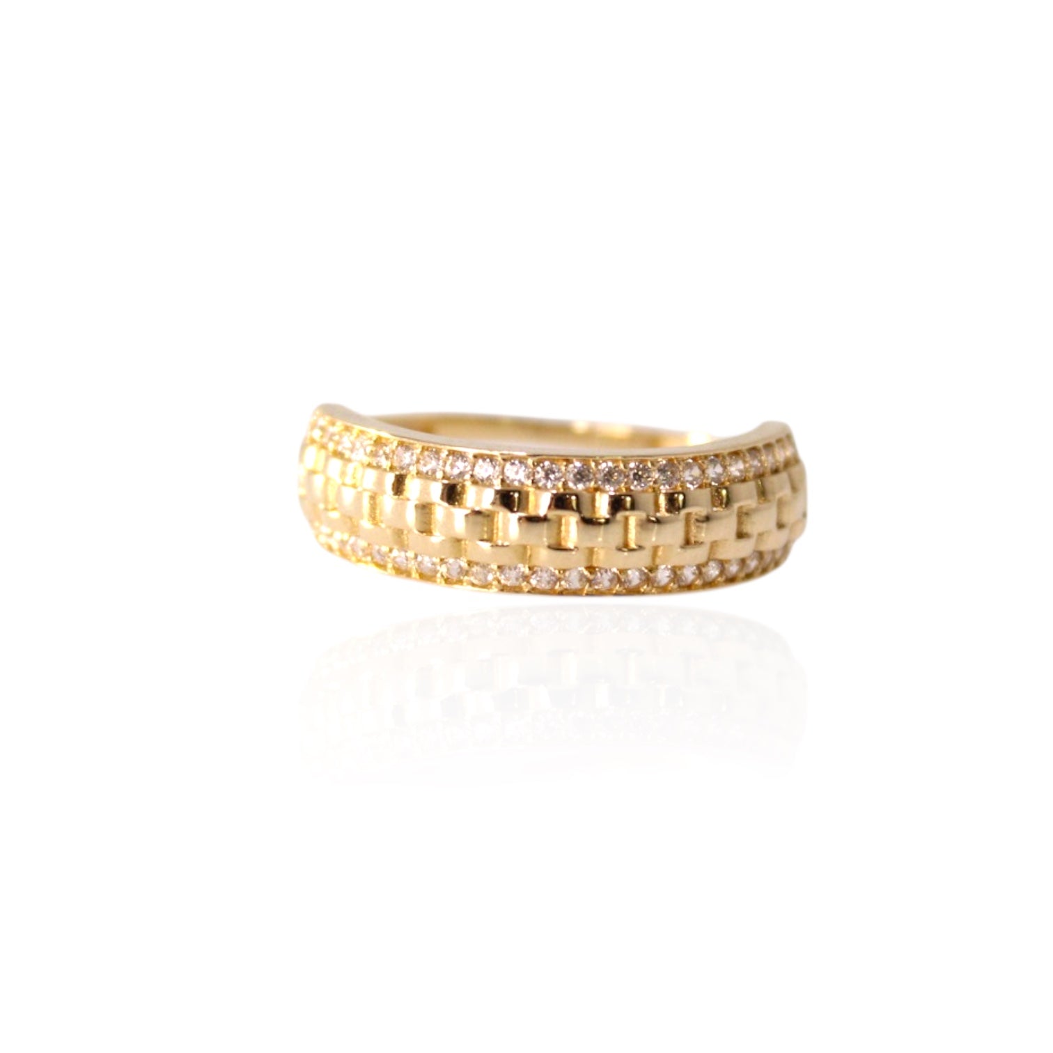 Band Ring Style 14K Gold Ring