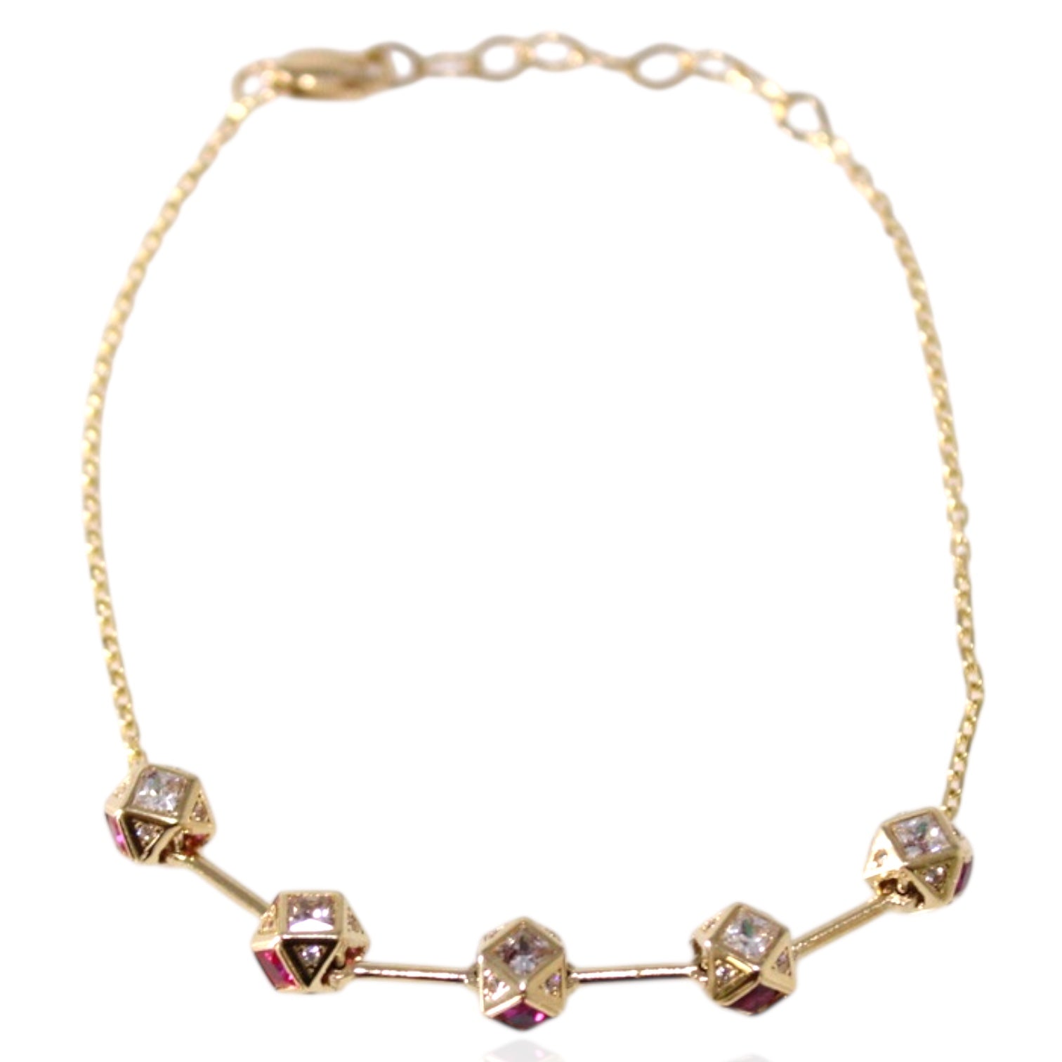 Bracelet Cuatro Vistas 14K Gold