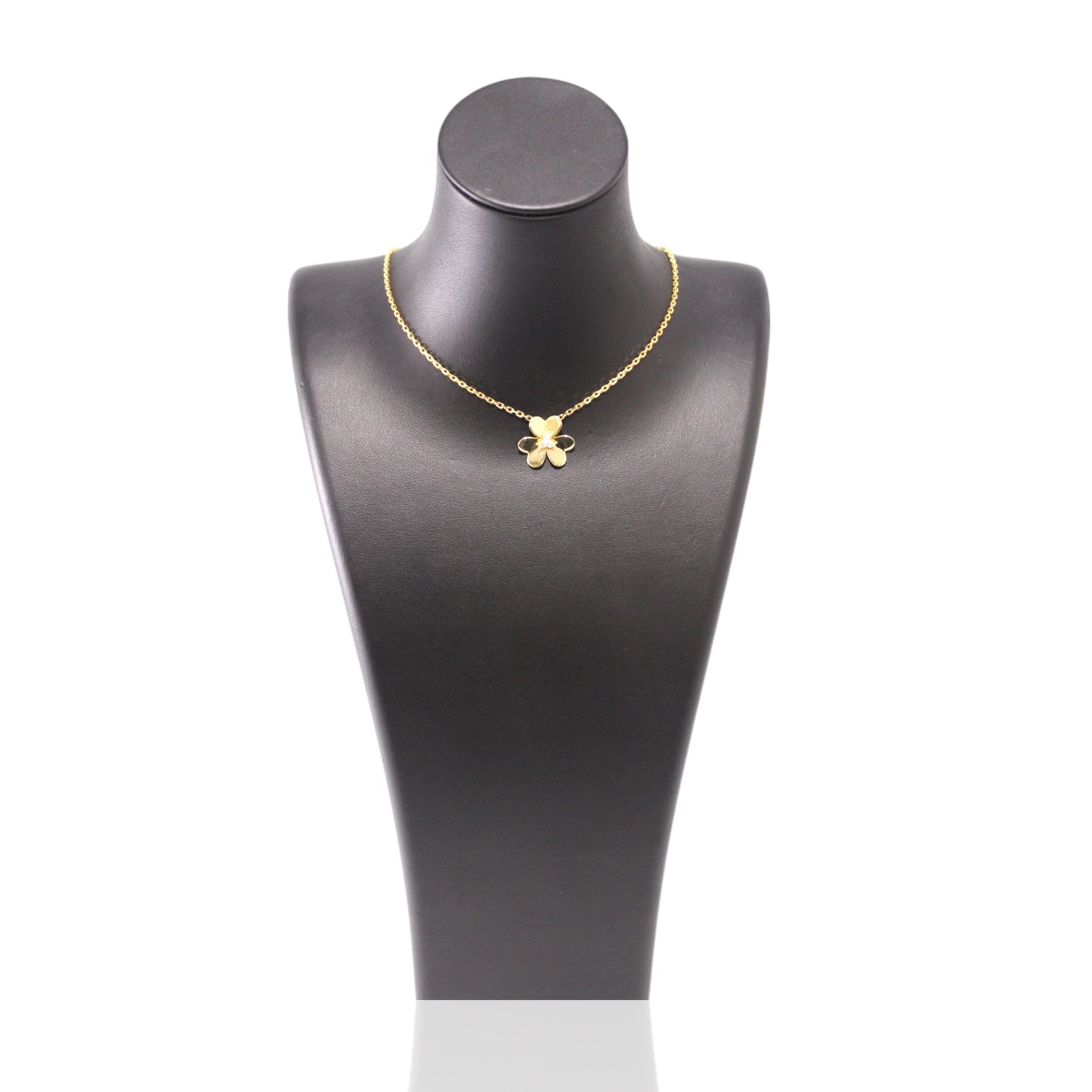 Gold Clover 14K Necklace