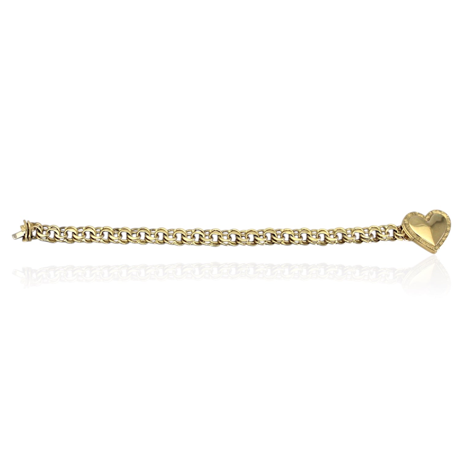 CORAZON CHINO BRACELET 14K GOLD