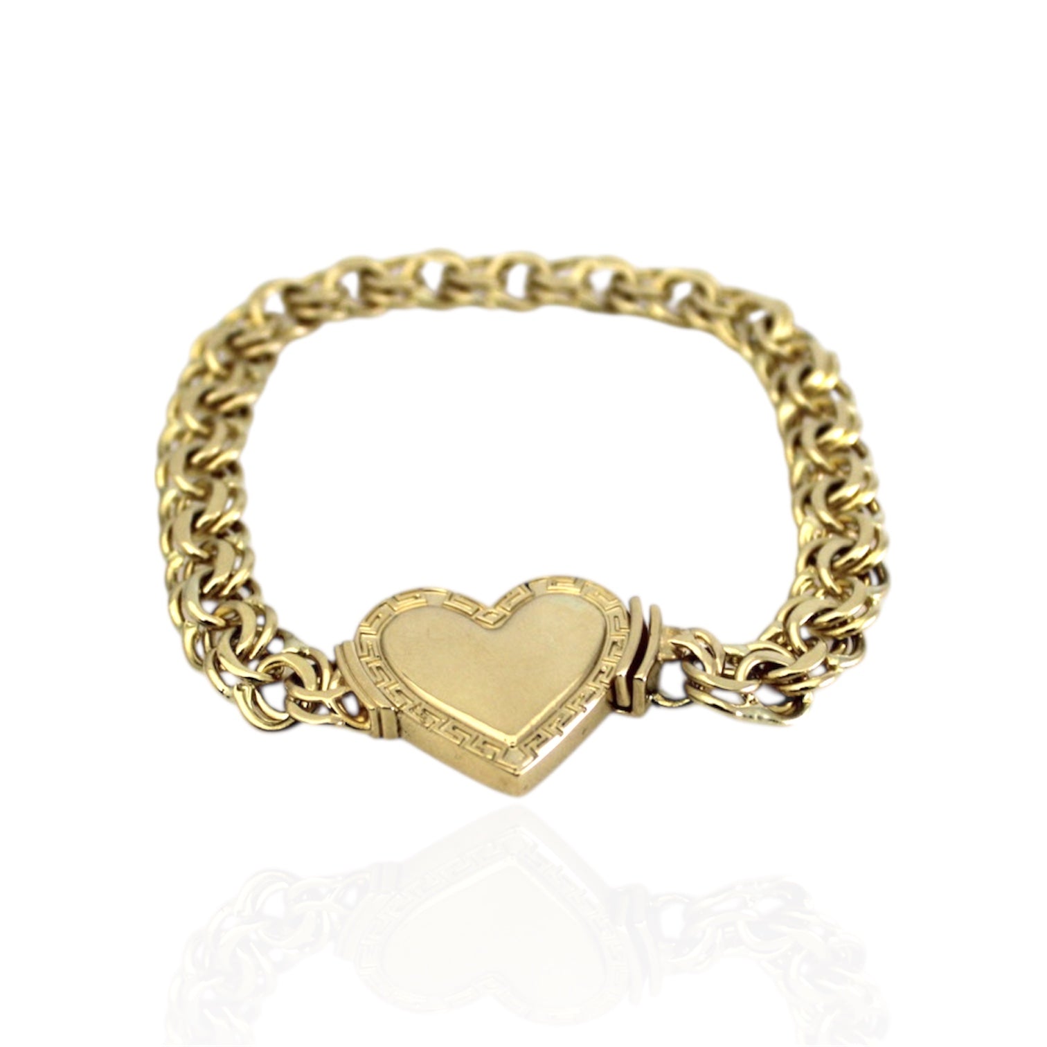 CORAZON CHINO BRACELET 14K GOLD