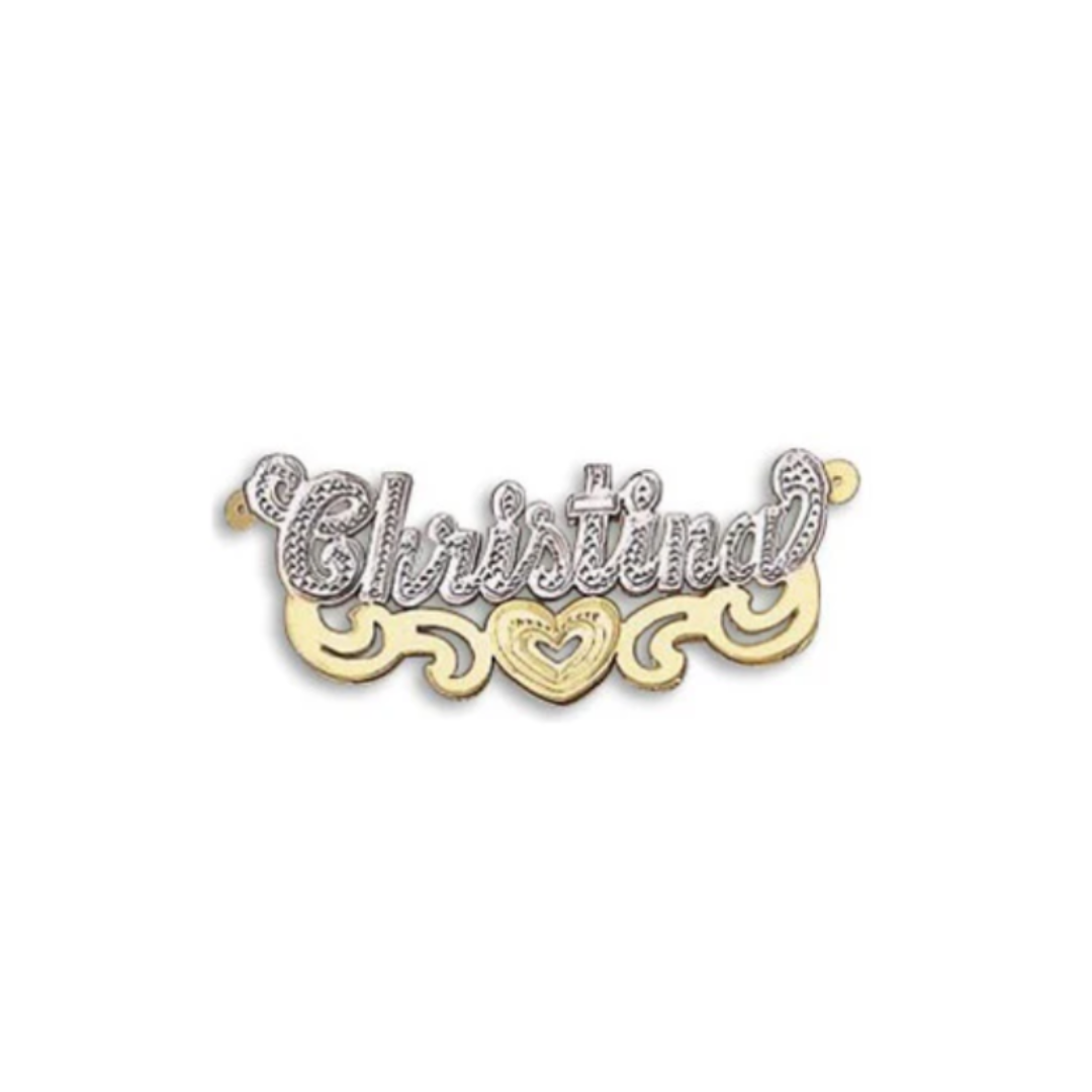 Personalized Name Christina Style 14K Gold