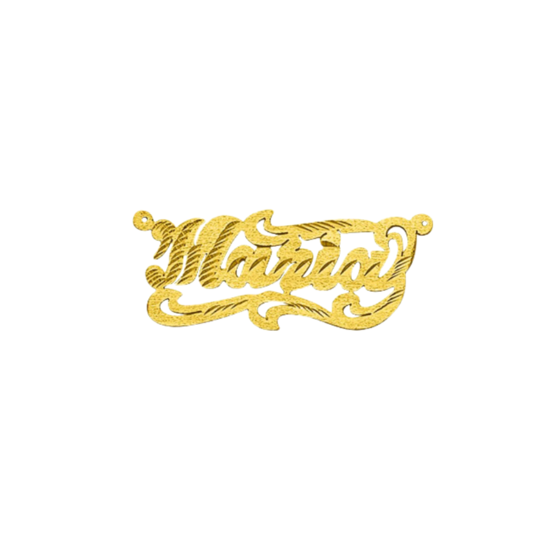 Custom Name Maria Style 14K Gold